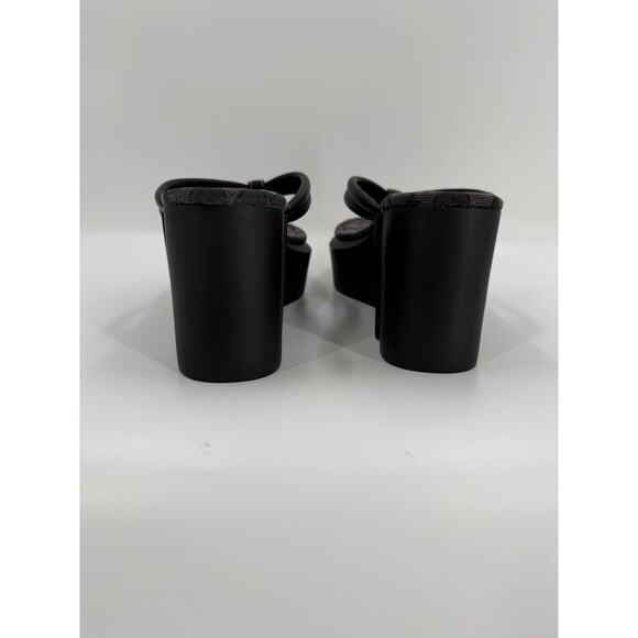 NEW WITHOUT BOX Coach Franki Flip-Flops in Signature Jacquard Slipper US 10 - Picture 3 of 10